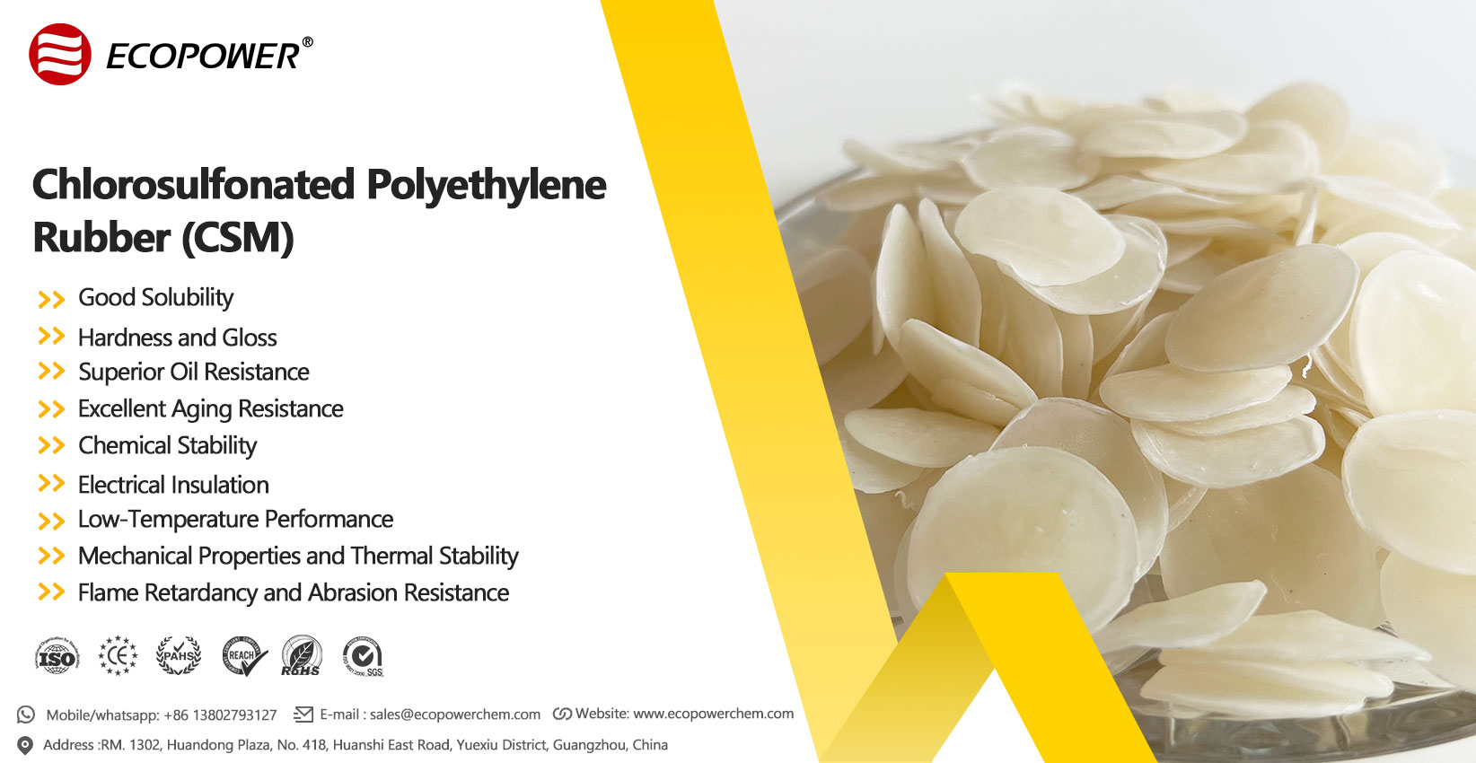 Applications of Chlorosulfonated Polyethylene rubber in Medical Protective Gear